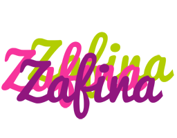 Zafina flowers logo