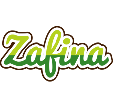 Zafina golfing logo