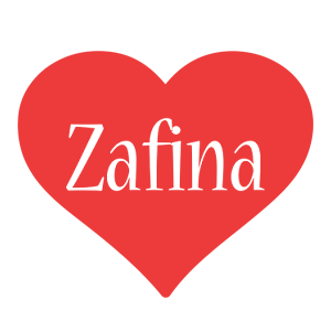 Zafina love logo