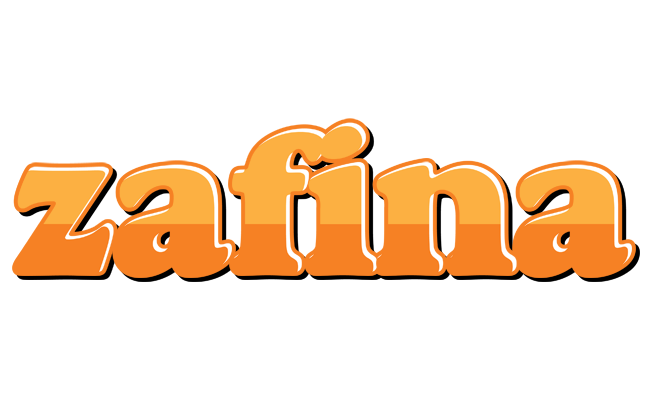 Zafina orange logo