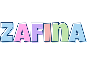 Zafina pastel logo