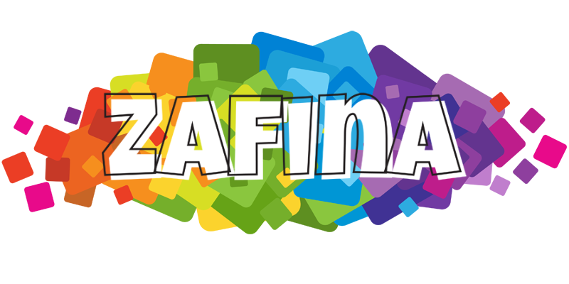 Zafina pixels logo