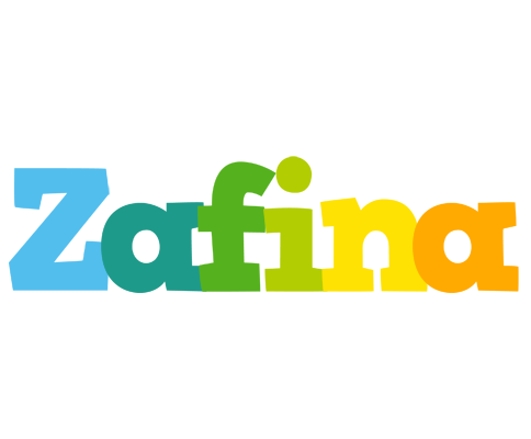 Zafina rainbows logo