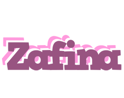 Zafina relaxing logo