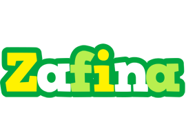 Zafina soccer logo