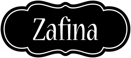 Zafina welcome logo