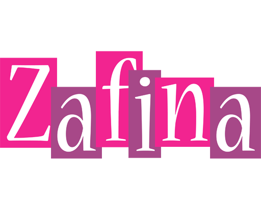 Zafina whine logo