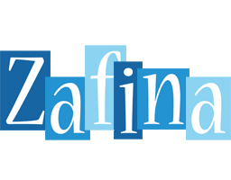 Zafina winter logo