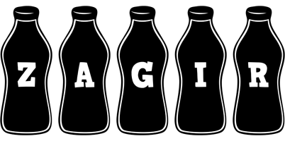 Zagir bottle logo