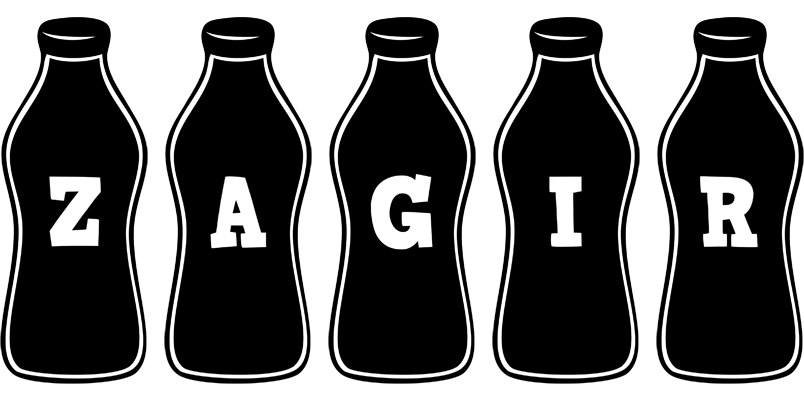 Zagir bottle logo