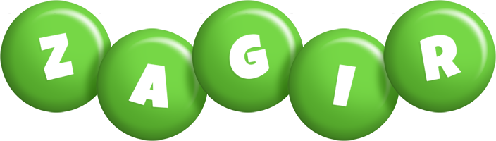 Zagir candy-green logo