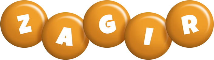 Zagir candy-orange logo