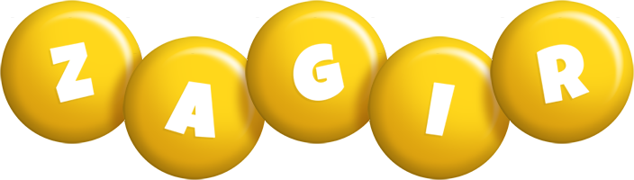 Zagir candy-yellow logo