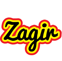 Zagir flaming logo