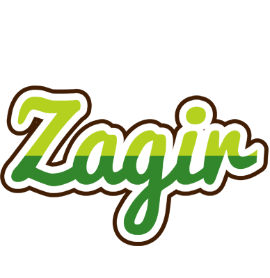 Zagir golfing logo