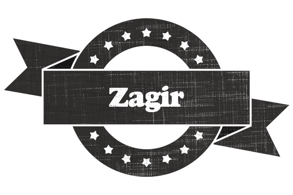 Zagir grunge logo