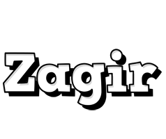 Zagir snowing logo