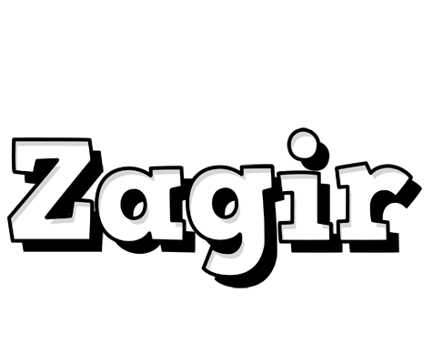 Zagir snowing logo