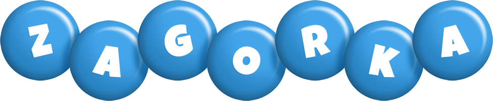 Zagorka candy-blue logo