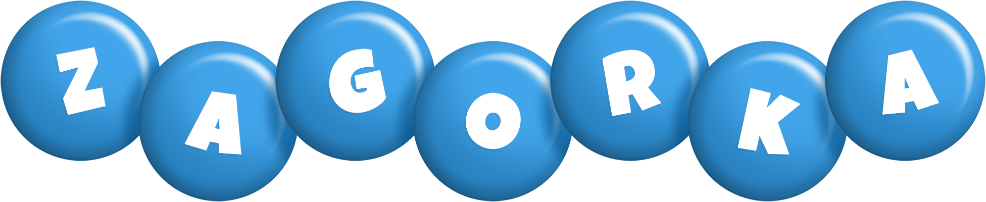Zagorka candy-blue logo
