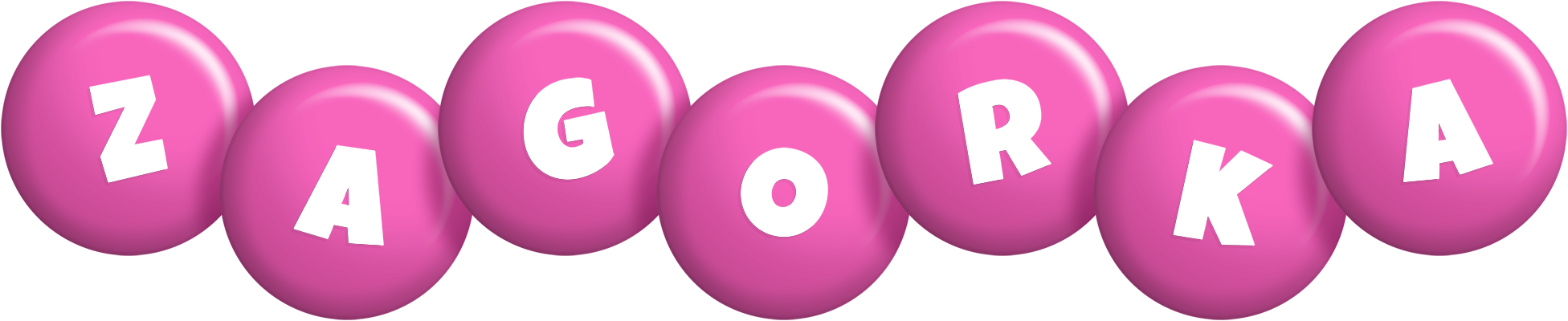 Zagorka candy-pink logo