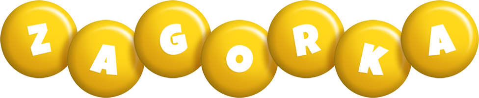 Zagorka candy-yellow logo