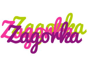 Zagorka flowers logo