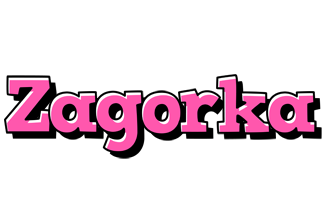 Zagorka girlish logo