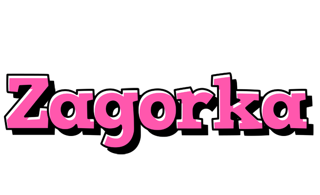 Zagorka girlish logo