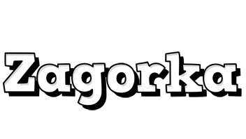 Zagorka snowing logo