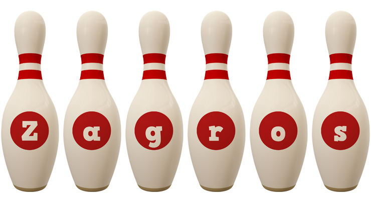 Zagros bowling-pin logo