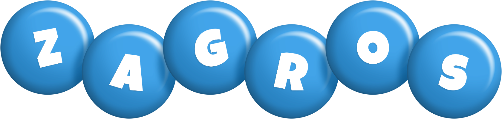Zagros candy-blue logo