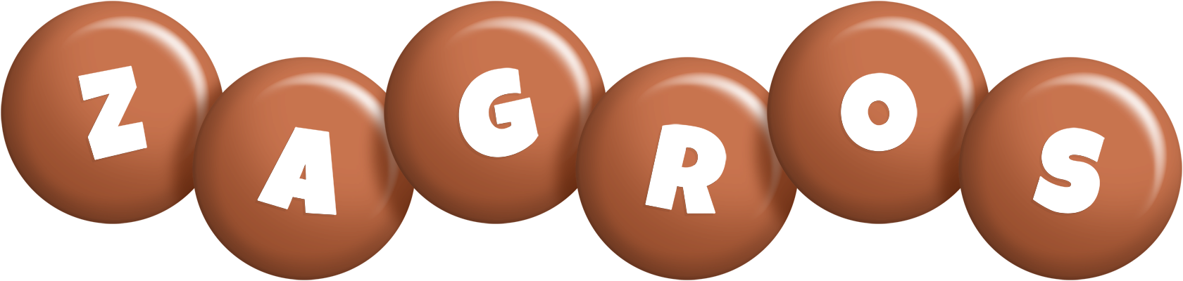 Zagros candy-brown logo