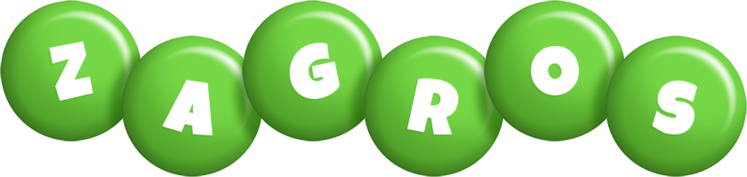 Zagros candy-green logo