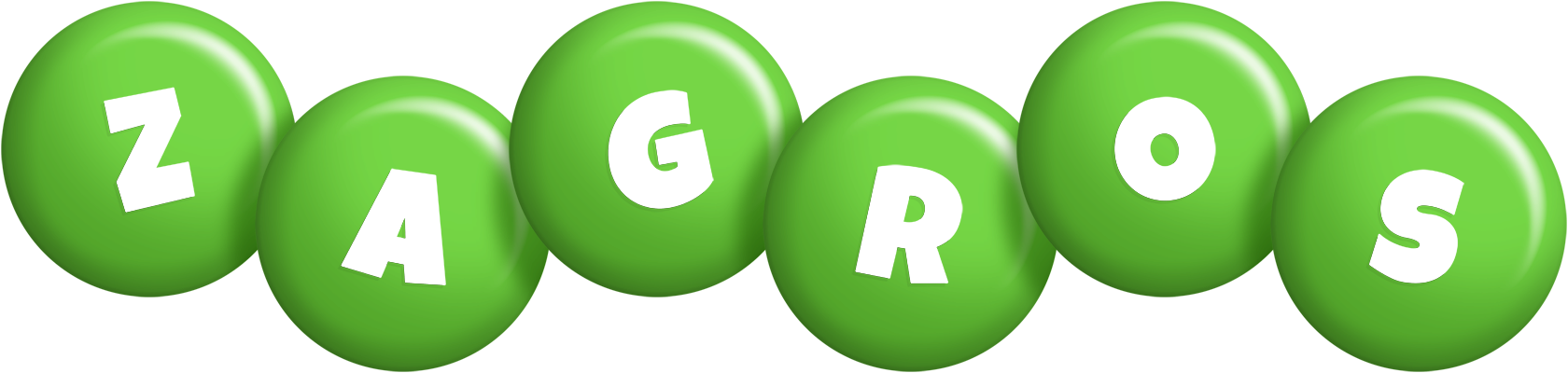 Zagros candy-green logo