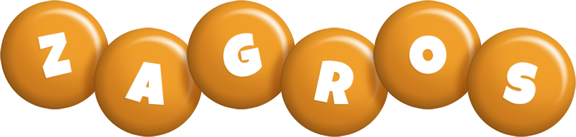 Zagros candy-orange logo