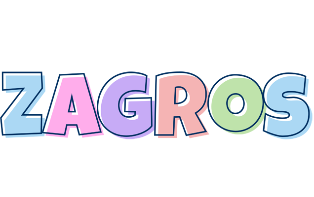 Zagros pastel logo
