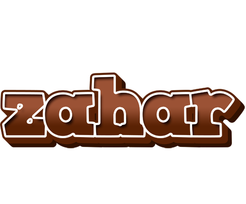 Zahar brownie logo