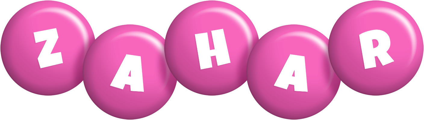 Zahar candy-pink logo