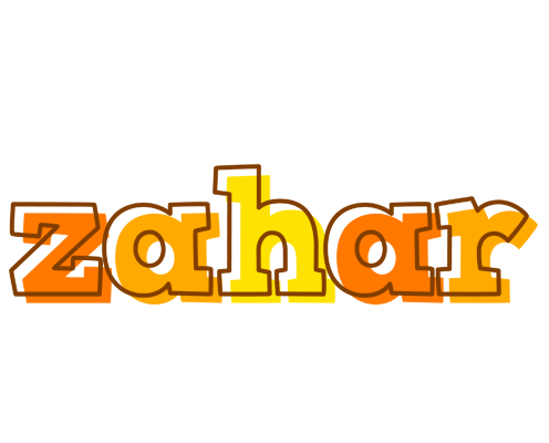 Zahar desert logo