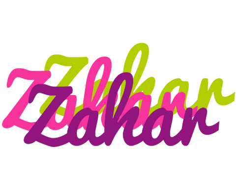 Zahar flowers logo