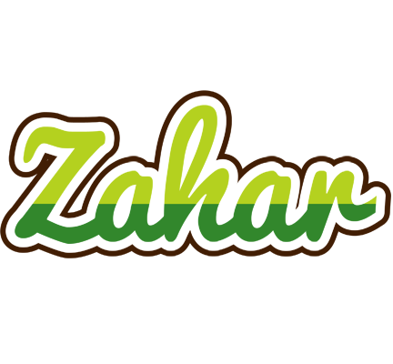 Zahar golfing logo