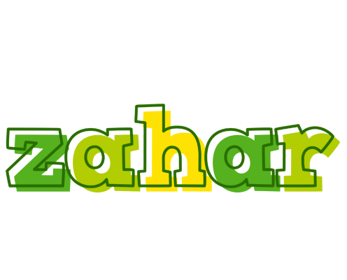 Zahar juice logo