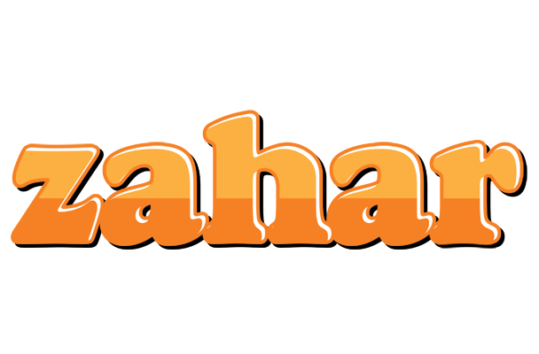 Zahar orange logo