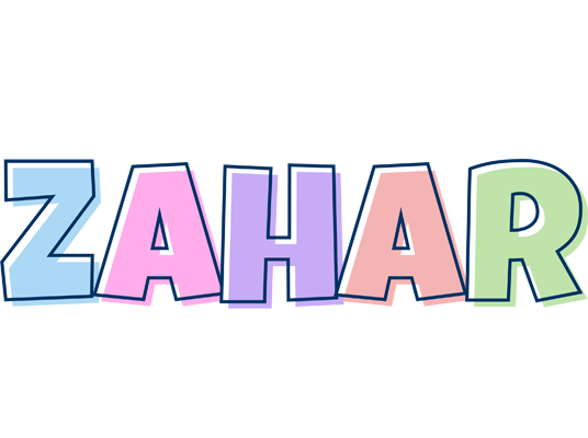 Zahar pastel logo