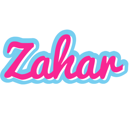 Zahar popstar logo