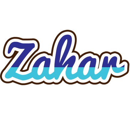 Zahar raining logo
