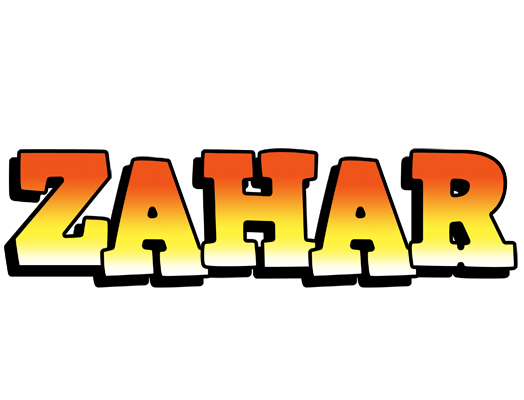 Zahar sunset logo