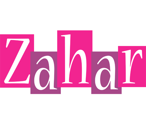 Zahar whine logo