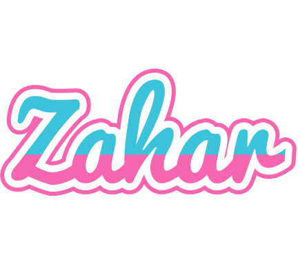 Zahar woman logo